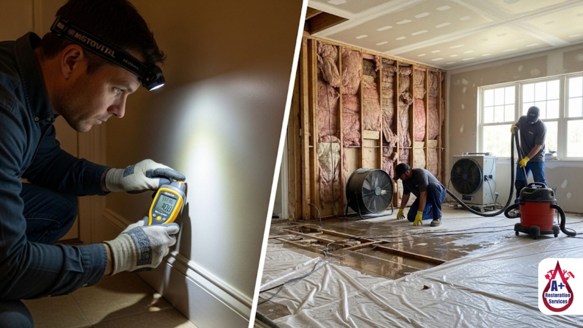 How does moisture damage assessment prevent extensive repairs?